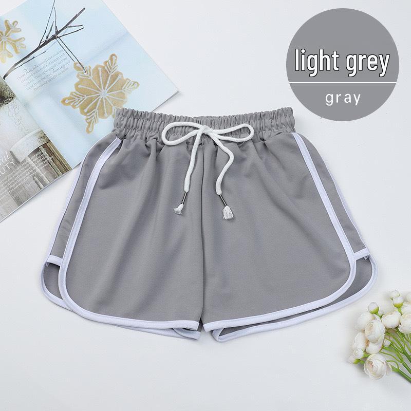 Women's Summer A-Line High Waist Sports Shorts - Slim, Loose, Three-Quarter Casual Wear 2024