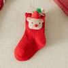 Bow Calf Sock Cotton Christmas Hosiery New Princess Socks  Kids