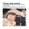 Smart Wifi Fan Switch 5 Speed Control EU Ceiling Fan Rotary/Knob Switches Tuya Remote for Alexa Home(Black) DS