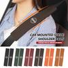 Car Styling Seat Belt Cover Protector Shoulder Pad Cushion For f444 Navara Almera Sentra Rogue Pathfinder Sylphy Leaf 444f