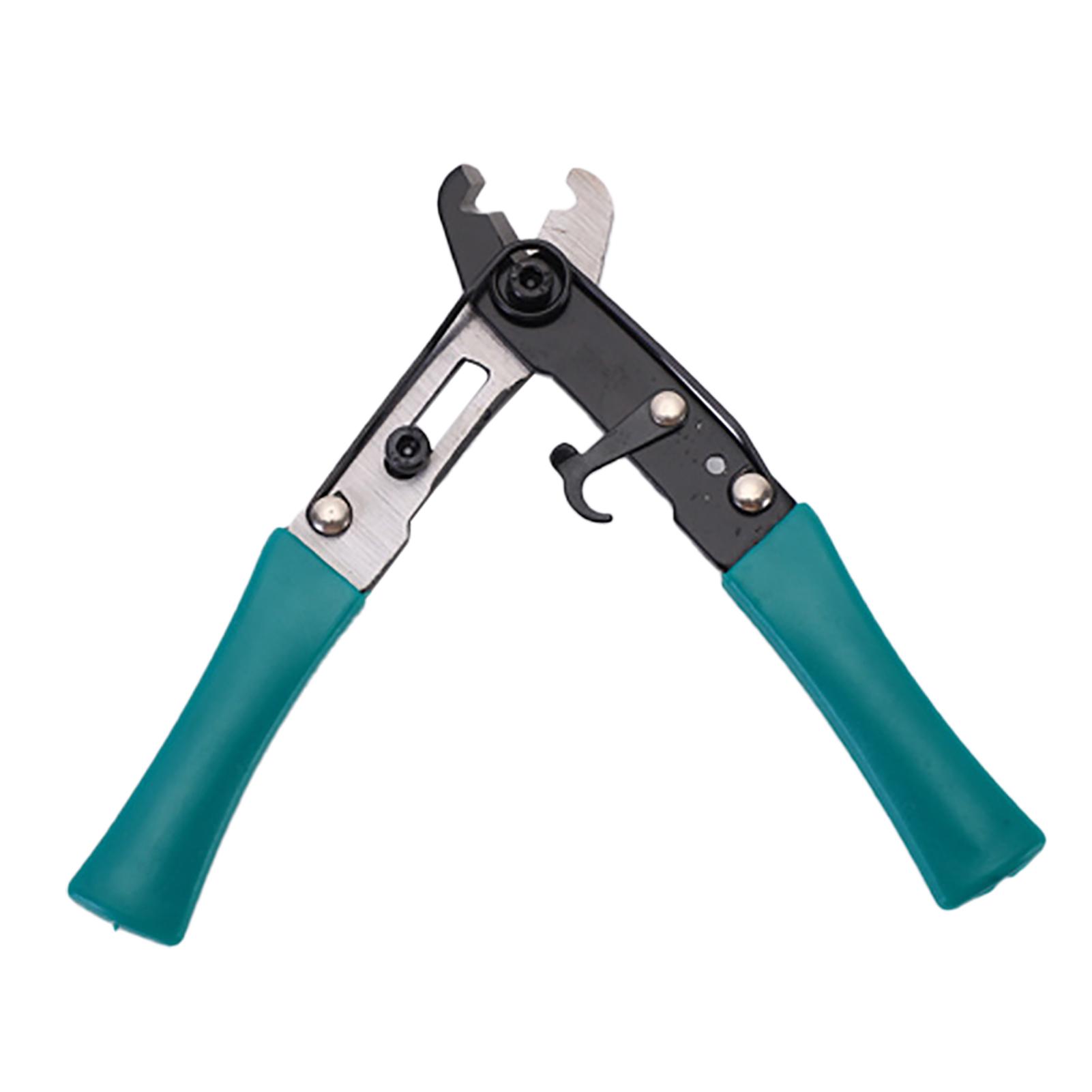 

Мини Стриппер для проводов Многофункциональный Хромванадиевая сталь Ручка ПВХ Инструмент для зачистки кабеля