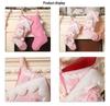 Cross-Border Pink Cartoon Christmas Stockings: Festive Candy Sock Gift Bags & Ornaments