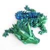 3D-printede dragefigurer Flerleddet bevegelig dragemodell Leker Bordplate Dekorativt ornament Bursdagsgaver
