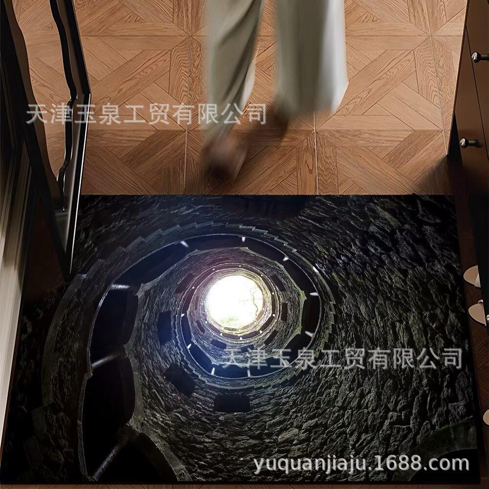 Home Floor Mat 3D Water Absorbing Quick Drying Floor Mat Dirt Resistant and Easy To Maintain Foot Mat