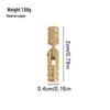 Brass Cylinder Hidden Hinges for Wooden Gift Boxes and Metal Hardware Accessories
