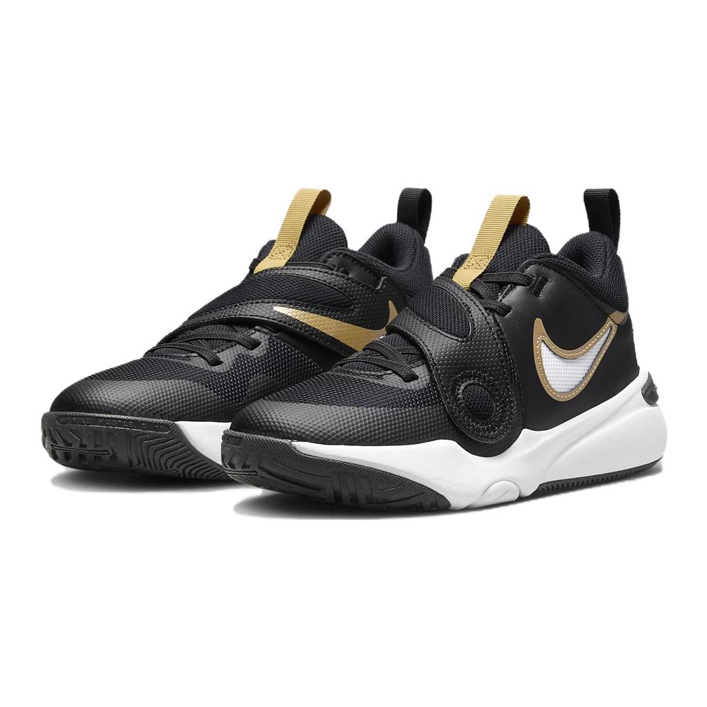Nye Nike Team Hustle D11 GS 'Black Metallic Gold' DV8996-004