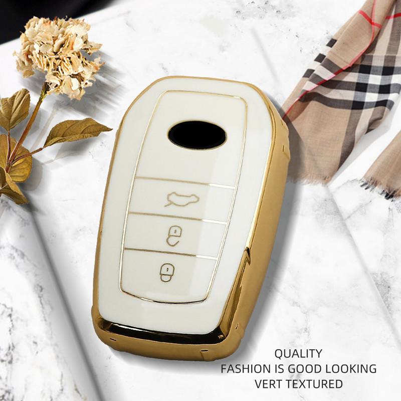 Luxusní kryt dálkového ovladače pro Toyota CHR Rav4 Auris Avensis Prius Aygo Camry Land Cruiser Prado Crown Fortuner