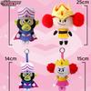 New 25cm Soft and Cuddly Stuffed Dolls of The Powerpuff Girls Movie Villains Princess Morbucks and Mojo Jojo
