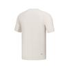 Skechers Comfort Sports Series Ss25 Brand Logo Knitted Round Neck Raglan Short Sleeve T-Shirt Men Tops Beige P225M016-00F1