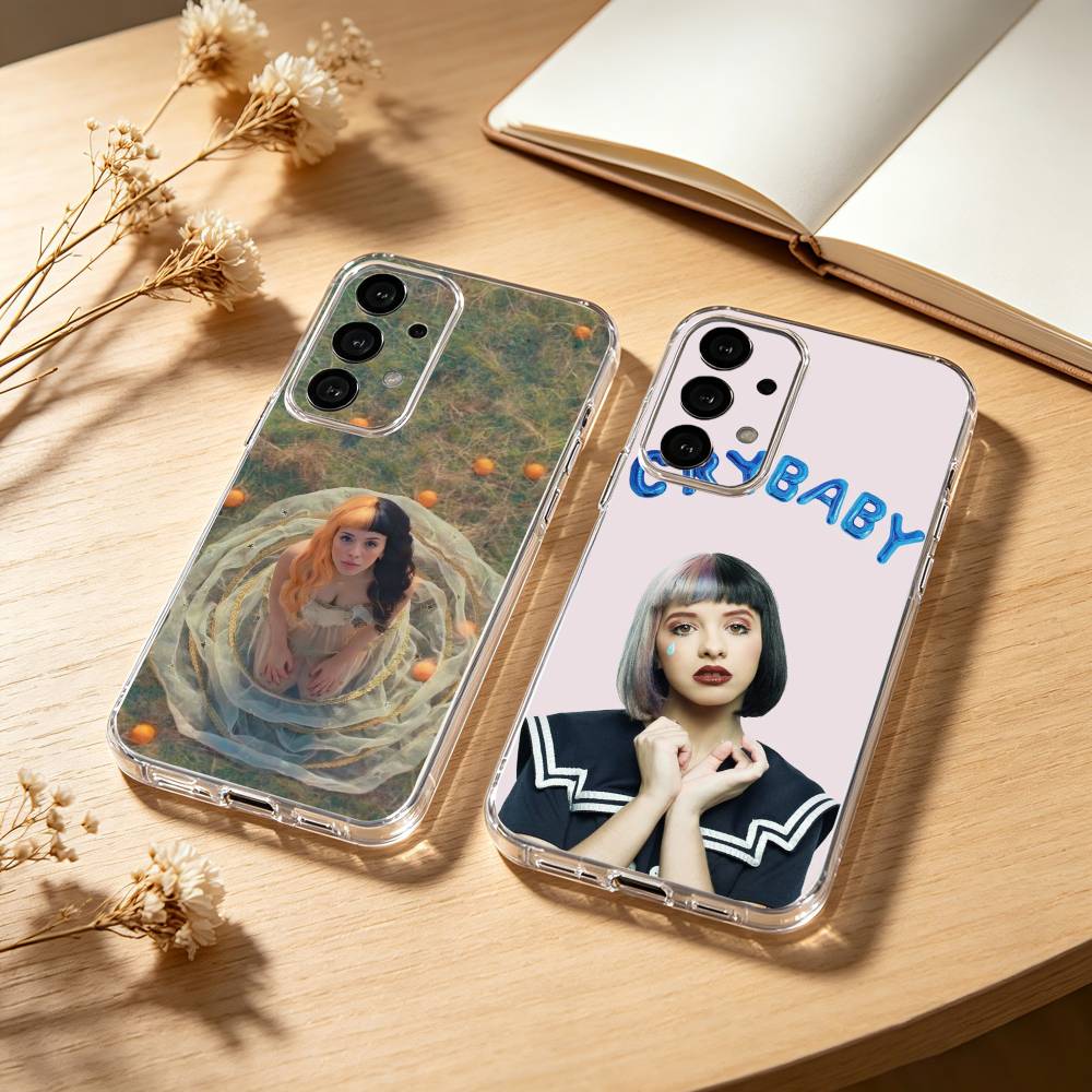 M-Melanie Martinez phone Case For Samsung S25,24,21,22,23,30,Ultra,20,Plus,Fe,Lite,Note Transparent Cover