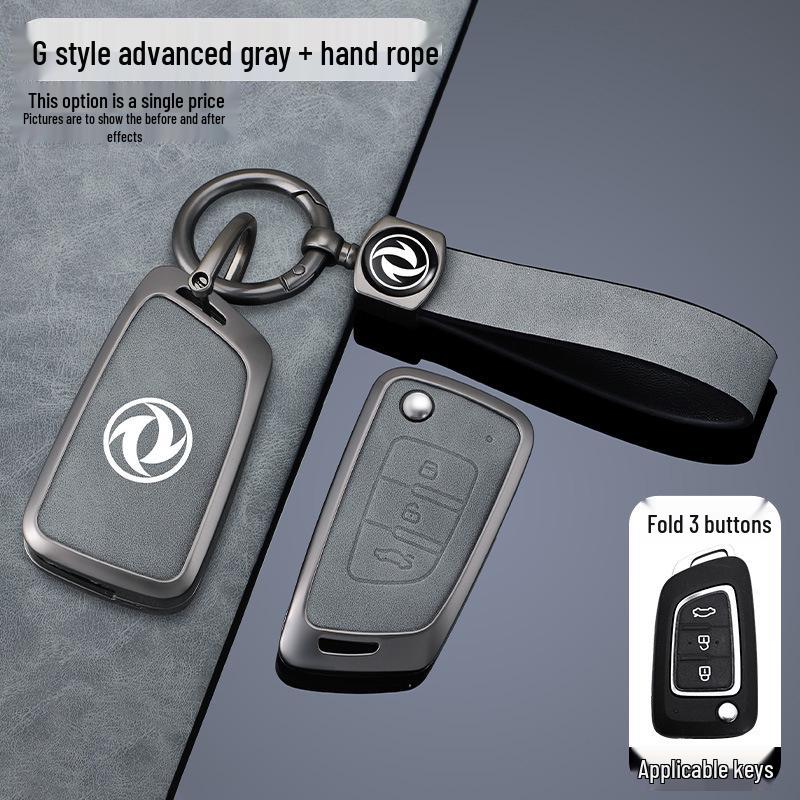 Dongfeng Fengshen AX7/AX4/AX3/AX5/Fengdu MX5 Car Key Case for EV/GS/E30/E70/A3 Models