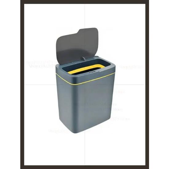 

15 л Автоматическое бесконтактное мусорное ведро Водонепроницаемый сенсор Кухня Ванная Спальня Умное мусорное ведро для дома и офиса