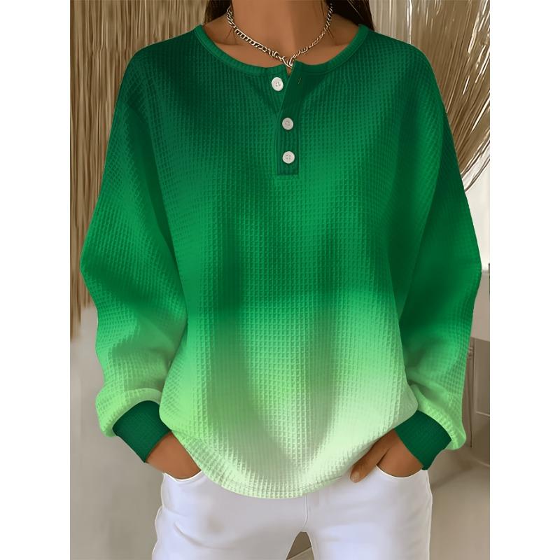 Women's Sweatshirts with Increasingly Warm-tone Prints