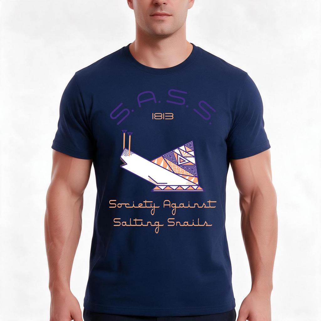 Society Against Salting Snails Tshirt Summer Casual Cotton Tee Oversized Streetwear Tops Vintage Graphic Print 100 Cotton