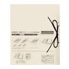 Plus Flat File Expandable Binding String Type Replacement 10 x 10 A4, Spine, Senobas, / Cover, Ivory, pieces, FL-023SH, 89-135