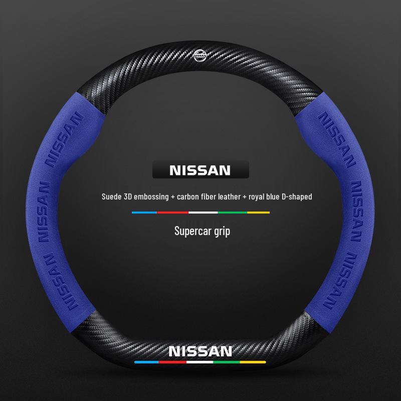 Nissan Lenkradbezug für Sylphy, Teana, Qashqai, Tiida, X-Trail, Sunny, Kicks, Murano und Bluebird