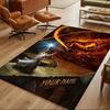 Lord Rings Customized Name Floor Rug Office Rug Suitable for Balcony Foyer Game Room Decorate room Anti-slip Rug Decorate Offices