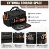 Oversized 14Inch Industrial Strength Tool Bag Bag Reinforced Handles Organized Storage For Contractors DIY
