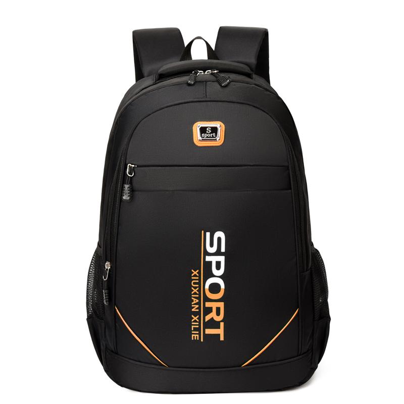 

Модный студенческий школьный рюкзак большой вместимости, мужской новый рюкзак для бизнеса и путешествий, унисекс, 15,6 дюймов, повседневная сумка для ноутбука оранжевый