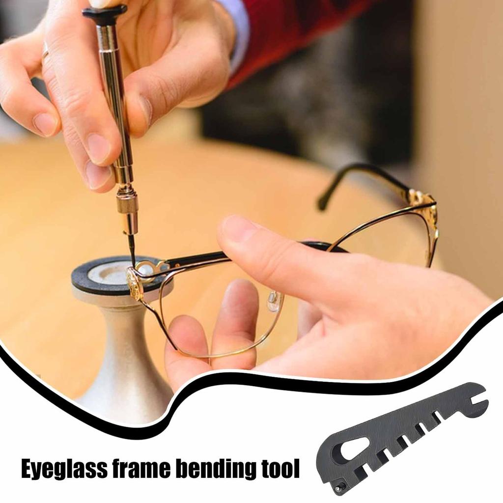 Professionals Eyeglass Repair Tool Anti-Slip Precise Adjustment Eyeglasses Adjustment Tool for Beginners Opticians Technicians