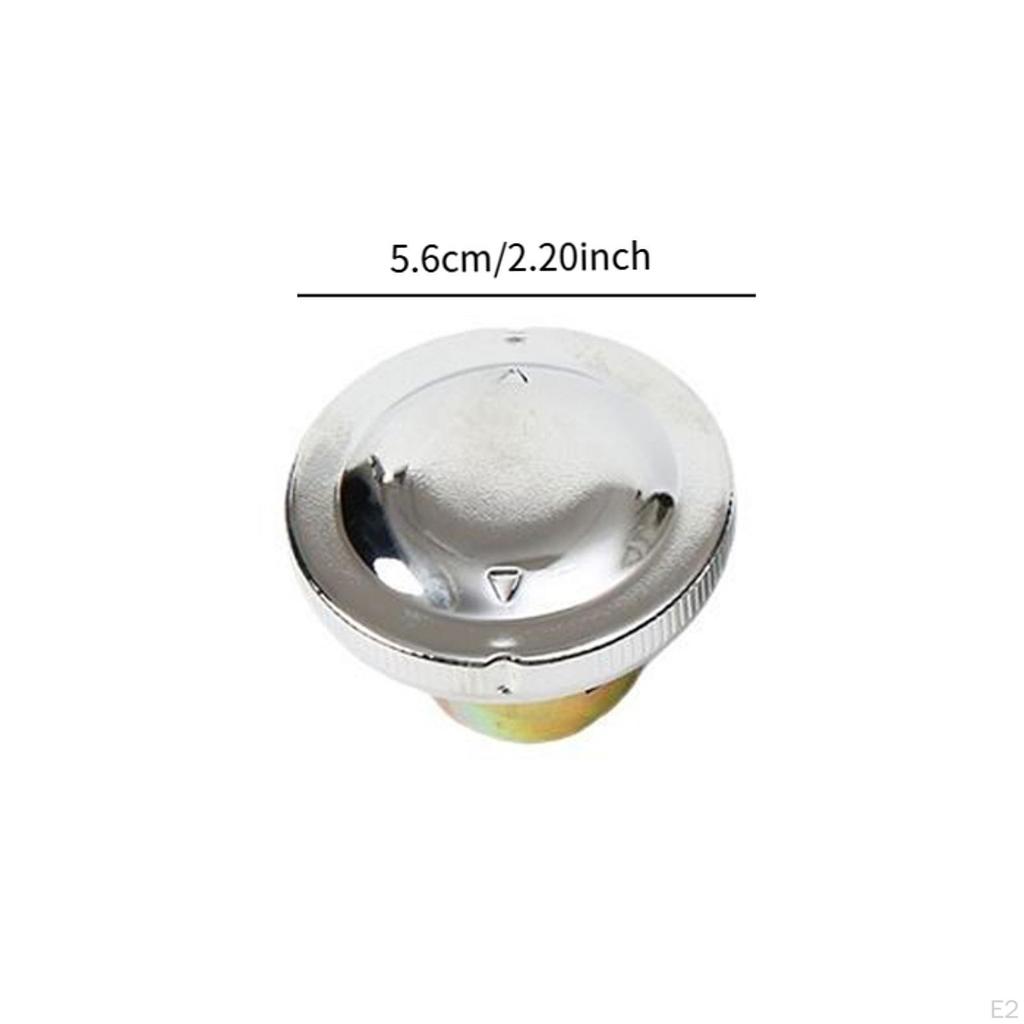 Fuel Tank Filler Cap Replacement Leakproof Seal Motorcycle Accessories Stainless Steel Locking Lid