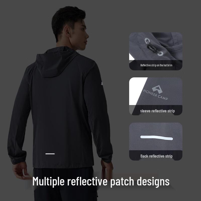 Pioneer Camp Men's Lightweight Hooded Sun Protection Jacket