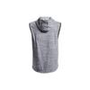 Under Armour Curry Series Geometric Pattern Logo Casual Hooded Loose Sleeveless Vest Men Vests Gray 1370270-011