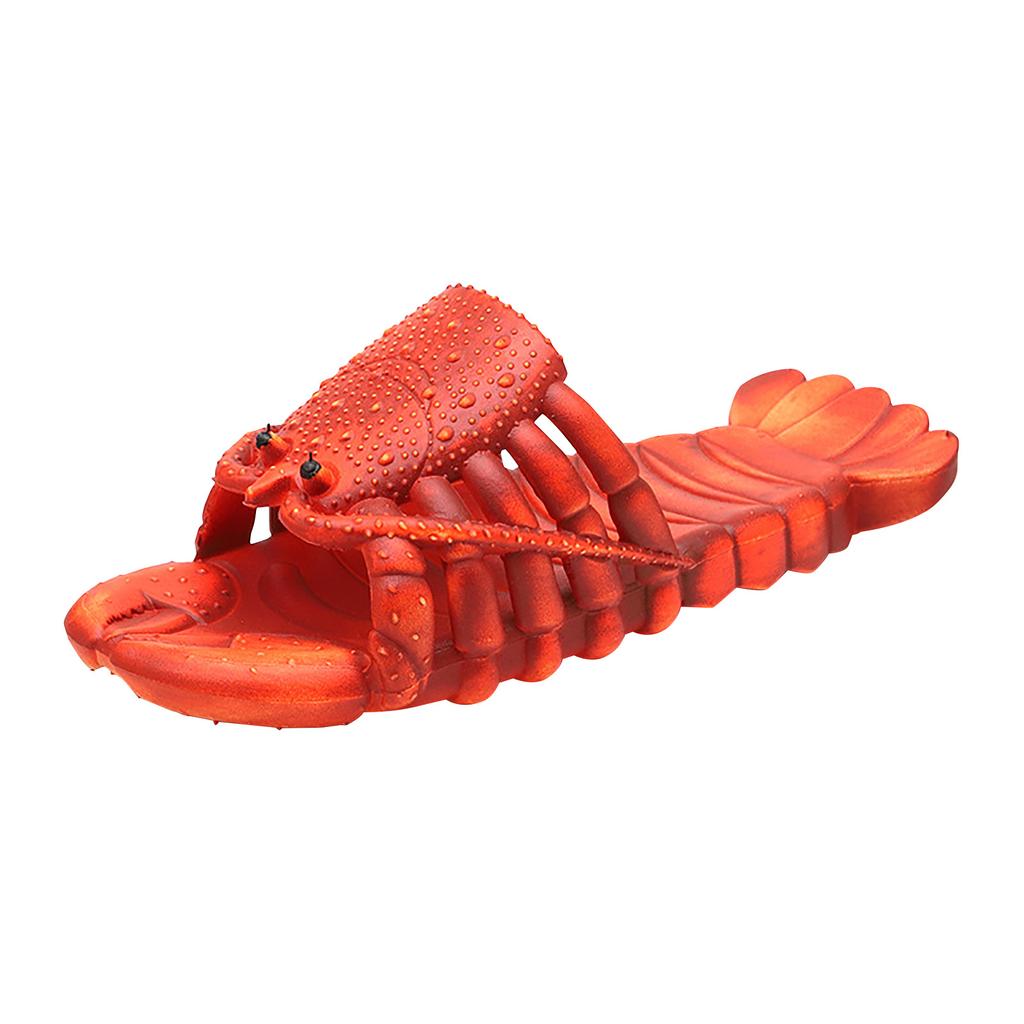 Adult Men And Women Home Lobster Slippers Animal Slippers Animal Slippers