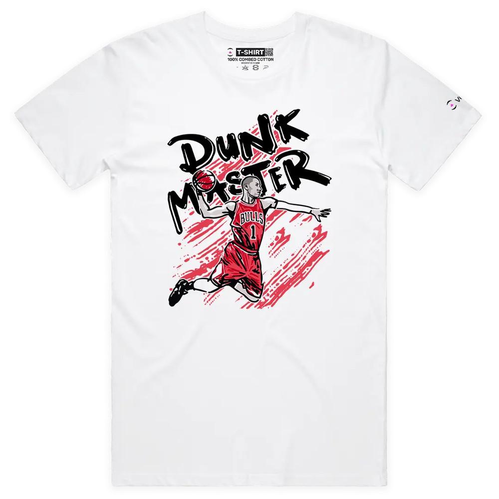 

VOICEART The Dunk Master Derrick Rose Sports Graphic T-Shirt w/ Premium Design L