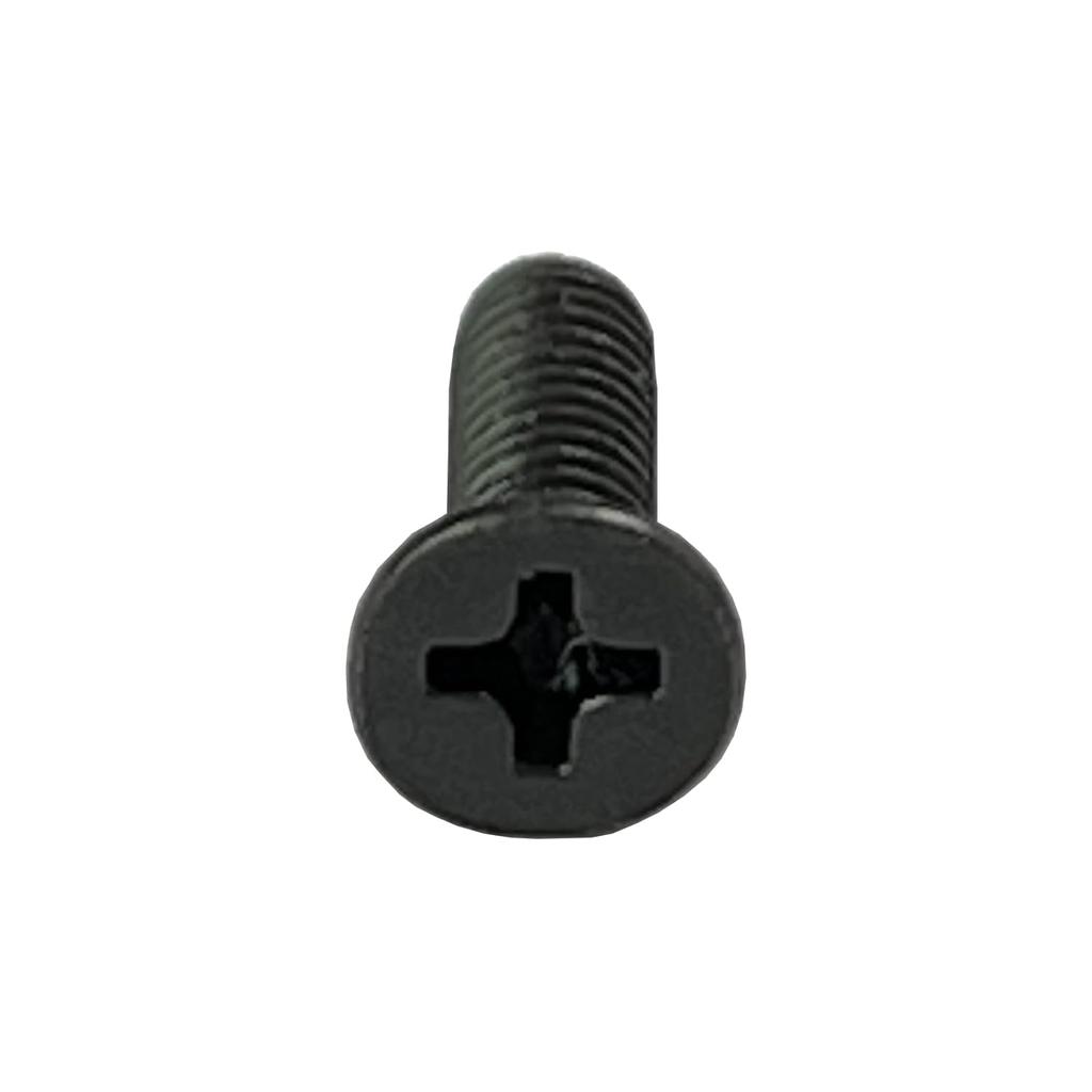 Motorcycle Master Cylinder Front Brake Reservoir Cover Cap Screws Replacement M4x0.7x12mm Black 6-Pack