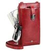 Womens Crossbody Bag Genuine Leather Top Grain Small Square Phone Keys Casual Daily Use
