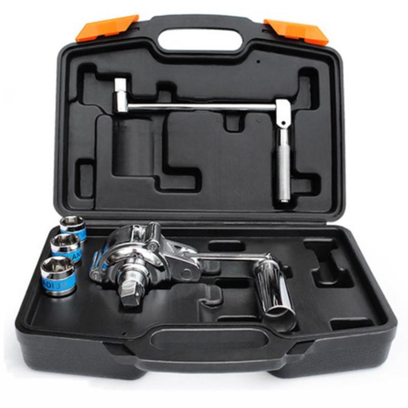 Torsional Torque Multiplier Wrench Lug Nut Remover with 17mm/19mm/21mm Sockets Auto Tire Disassembly Repair Tool Kits Wrench