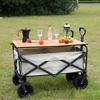 Tabletop For Trailer, Camping Cart, Folding Cart Cover Board Table, Suitable For Picnic, Outdoor Camping
