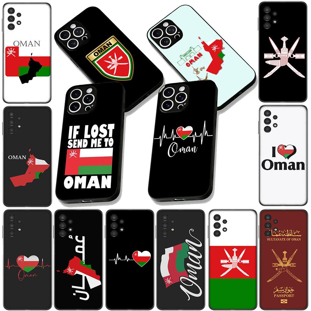 Omani Emblem Oman Flag Casing Phone Cover for Xiaomi Redmi Note 12 11 10 Pro 10A 10C 12C 14C A4 Note12 5G Soft Case