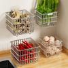 Waterproof 304 Stainless Steel Drainage Basket Large Capacity Metal Wire Basket  Countertop