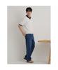 Binpolmen Tipping Open Collar Neck Knit White