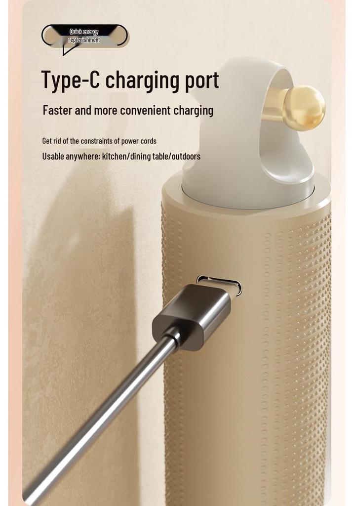 Household Electric Handheld Milk & Coffee Frother & Egg Beater