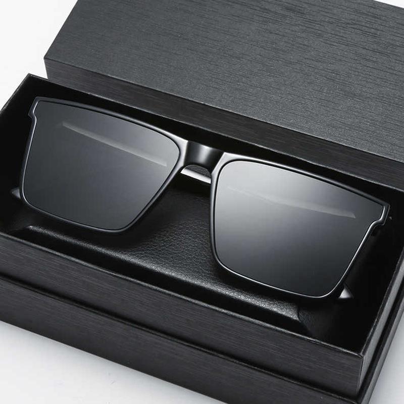 New Brand Sunglasses Men Vintage Square Shape Personality Women Large Frame Classic Fashion Simple Trend Outdoor Eyewear Uv400