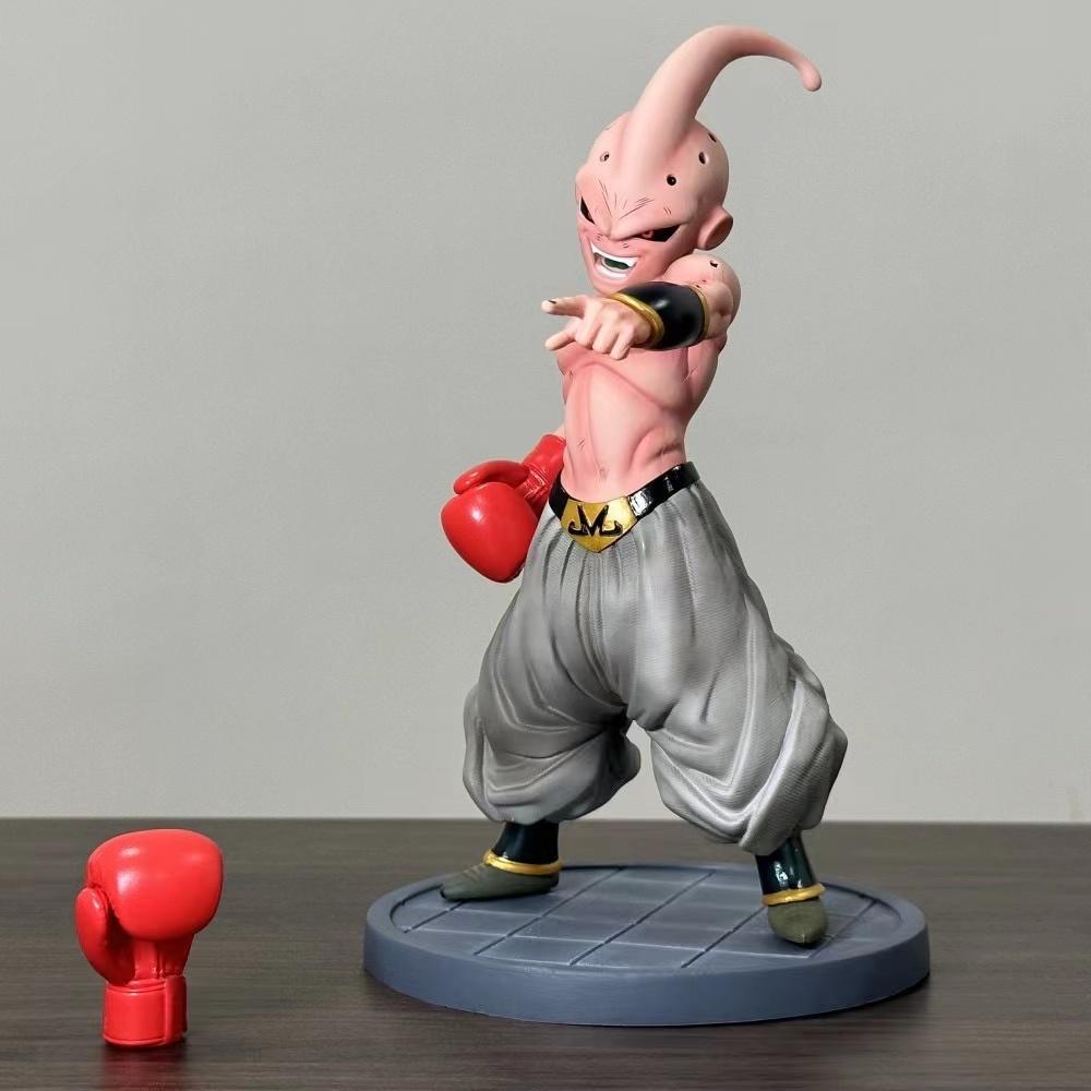 19cm Anime Dragon Ball Z Figure Boxing Buu Action Figure PVC Collection Model Toys Gifts