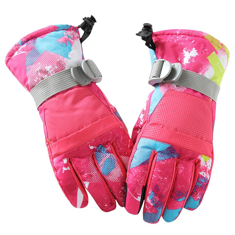 Waterproof Polyester Ski/Snowboard Gloves with Touchscreen Function Winter Thermal  Warm for Men & Women