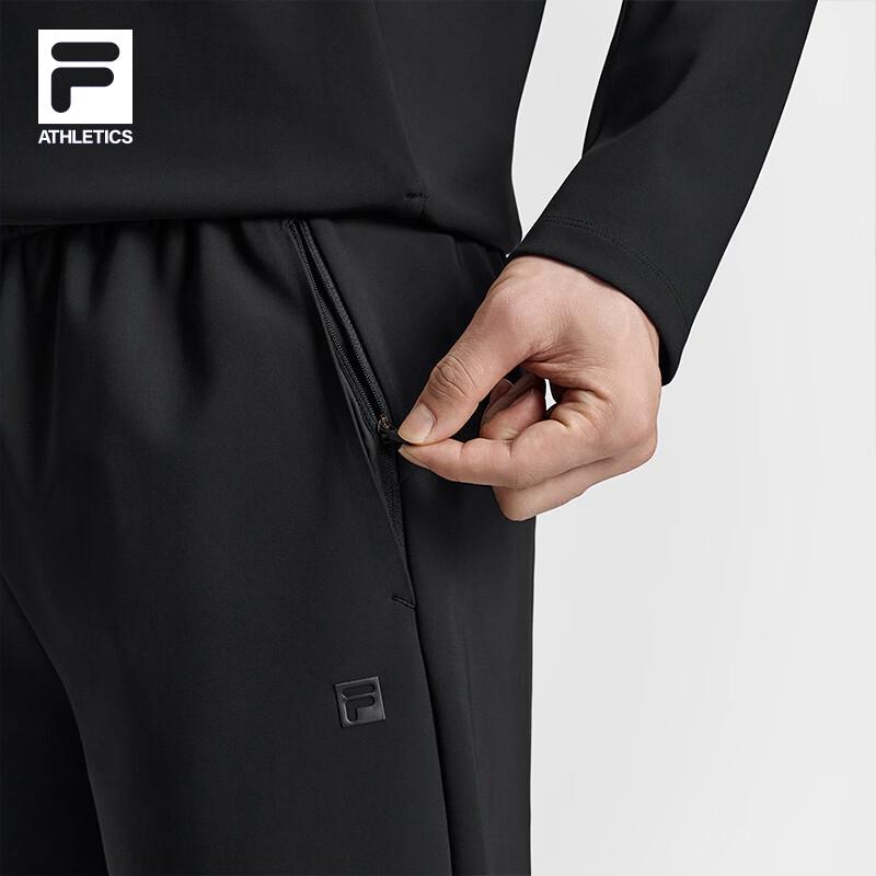 Fila Men's Winter Knit Straight-Leg Track Pants