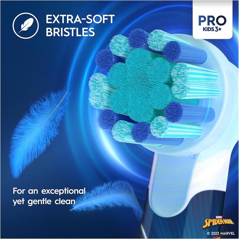 Oral B D103K Kids Electric Toothbrush Children Toothbrush 1 Handle 1 Replacement Brush Head