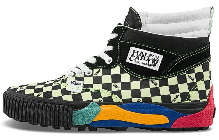 Vans Vault Cap Mash Hi Lx Checkerboard Multi VN0A4UWP2RU 38