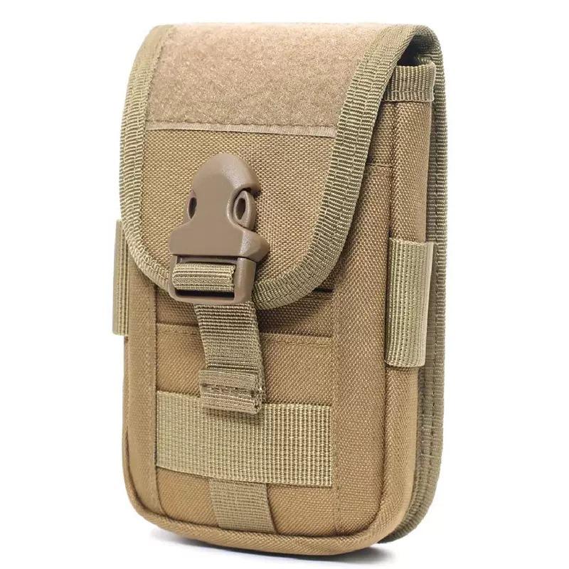 

Double Layer Molle Phone Pouch Mobile Phone Case Holder Outdoor Sports Hiking Camping Hunting EDC Tool Waist Bag дубильна кора