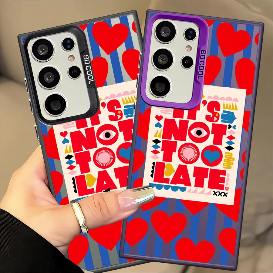Creative Text You Look So Good Phone Cover Case for Samsung Galaxy S25 S24 FE S25Edge S23 S20 Plus S21 S22 S23 Ultra Note 20