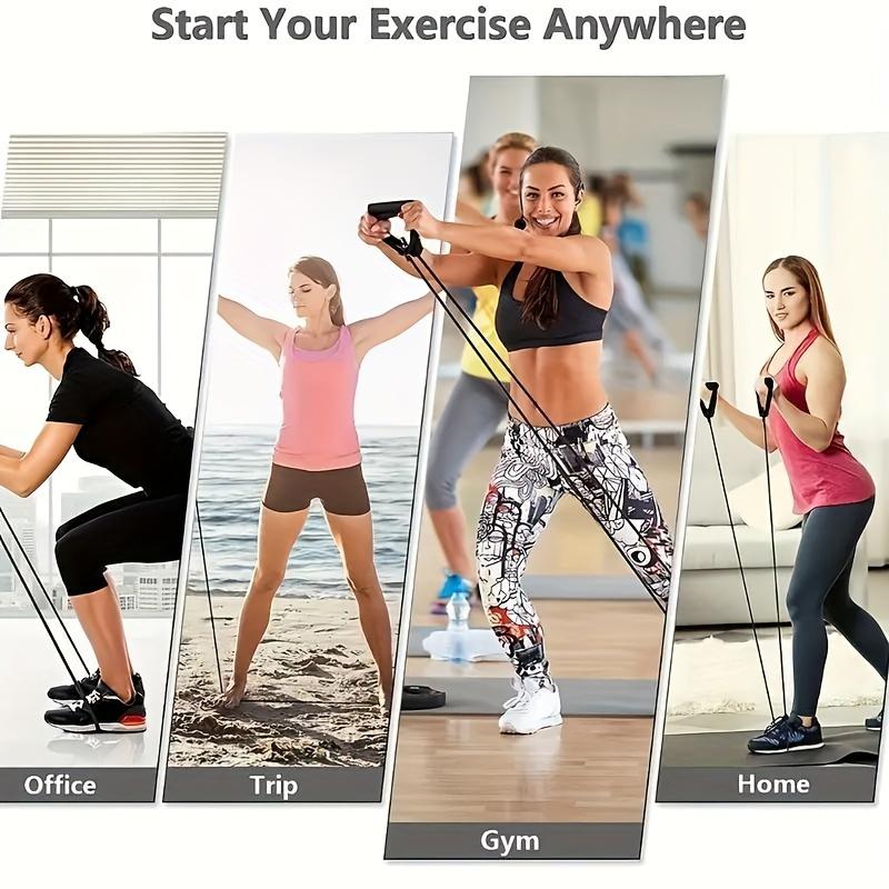 11pcs MultiFunction TPE Tension Rope Set Multiple Tensions NonSlip AntiBreak