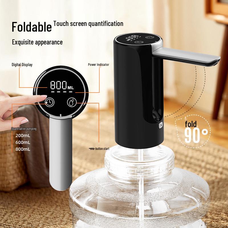 Rechargeable Electric Mineral Water Dispenser - Automatic Pump for Home Use