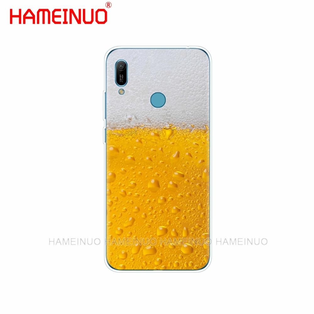 Silikonový kryt na telefon huawei Y5 Y6 Y7 Y9 PRO PRIME 2019 honor 8s 8a 20 LITE PRO 10i view 20 V20 Beer Summer Cocktai Food