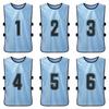 12 PCS Adults Soccer Pinnies Quick Drying Football Team Jerseys Sports Scrimmage Soccer Team