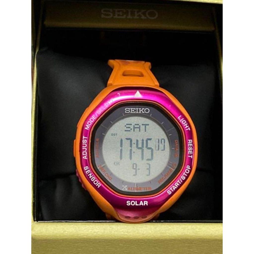 Used SEIKO Prospex Solar Alpinist, Supervised by Gota Miura, Outer Box Not Included